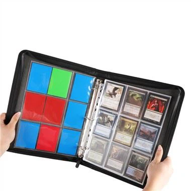 360 การ์ด 9 กระเป๋าใส่การ์ด Binder